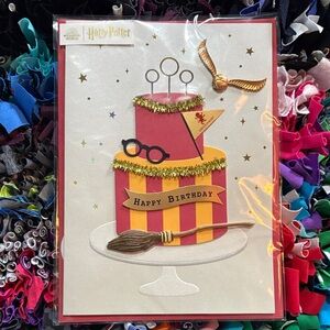 🆕American Greetings-Papyrus “Harry Potter” 3D Birthday Card